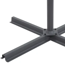 Ombrellone a sbalzo LED 285 cm CORVAL Grigio grafite