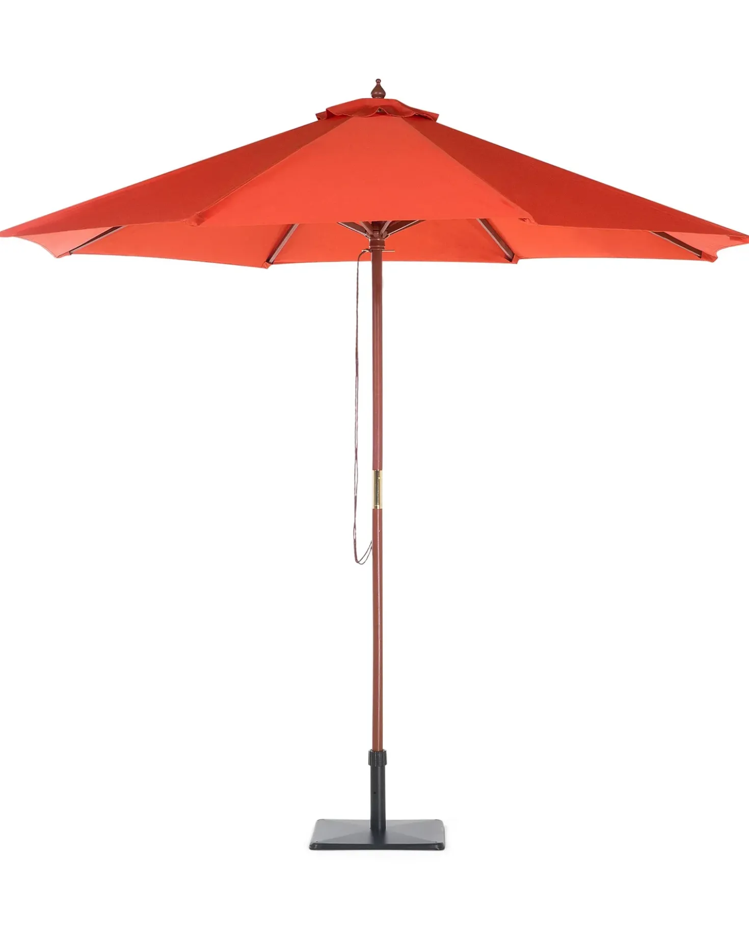Ombrellone da esterno 270 cm TOSCANA Rosso