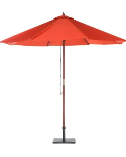 Ombrellone da esterno 270 cm TOSCANA Rosso