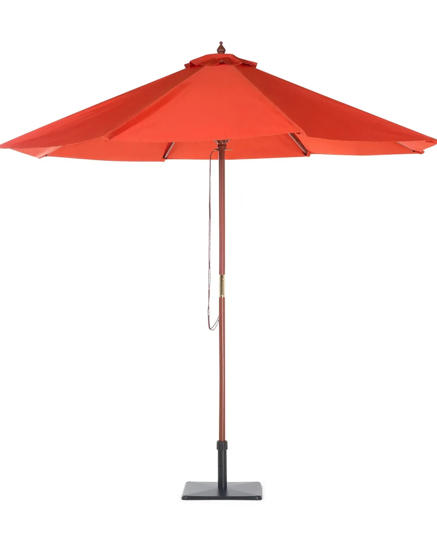 Ombrellone da esterno 270 cm TOSCANA Rosso