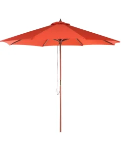 Ombrellone da esterno 270 cm TOSCANA Rosso