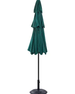 Ombrellone da esterno 285 cm BIBIONE Verde smeraldo