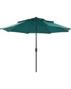 Ombrellone da esterno 285 cm BIBIONE Verde smeraldo