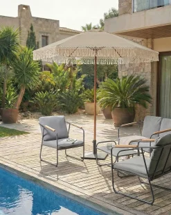 Ombrellone da esterno 258 cm MURASA Beige