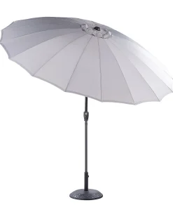 Ombrellone da esterno 255 cm BAIA Grigio chiaro