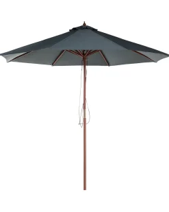 Ombrellone da esterno 270 cm TOSCANA Grigio scuro