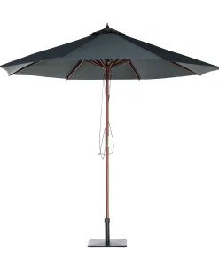 Ombrellone da esterno 270 cm TOSCANA Grigio scuro