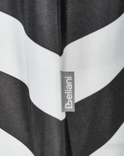 Ombrellone da esterno 260 cm FERENTILLO Nero/Bianco