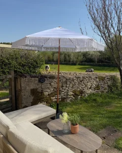 Ombrellone da esterno 258 cm MURASA Bianco