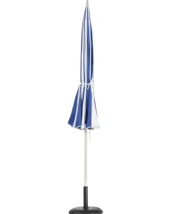 Ombrellone da esterno 245 cm MINOA Bianco/Blu