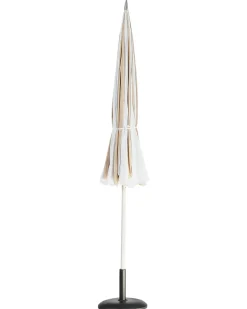 Ombrellone da esterno 245 cm MINOA Bianco/Beige