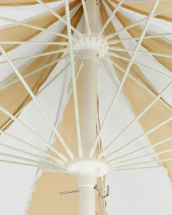 Ombrellone da esterno 245 cm MINOA Bianco/Beige