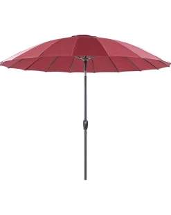 Ombrellone da esterno 255 cm BAIA Rosso scuro