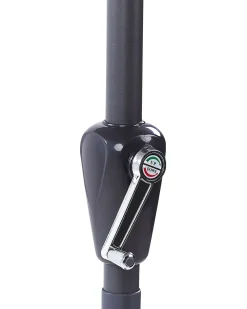 Ombrellone da esterno 255 cm BAIA Rosso scuro