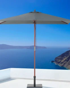 Ombrellone da esterno 195 cm FLAMENCO Grigio scuro