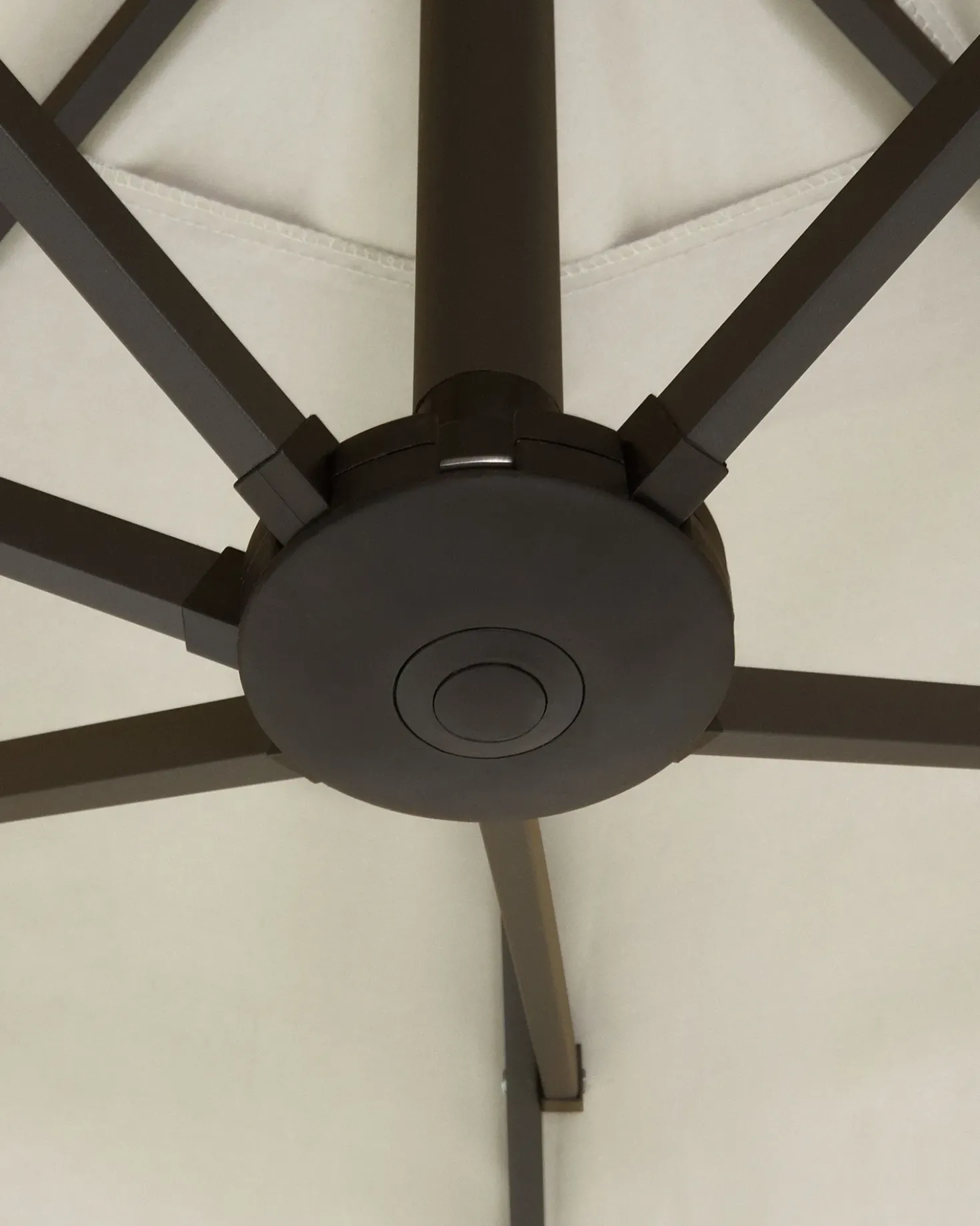 Ombrellone da giardino 460 cm SIBILLA Beige