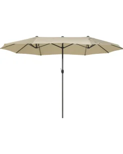 Ombrellone da giardino 460 cm SIBILLA Beige