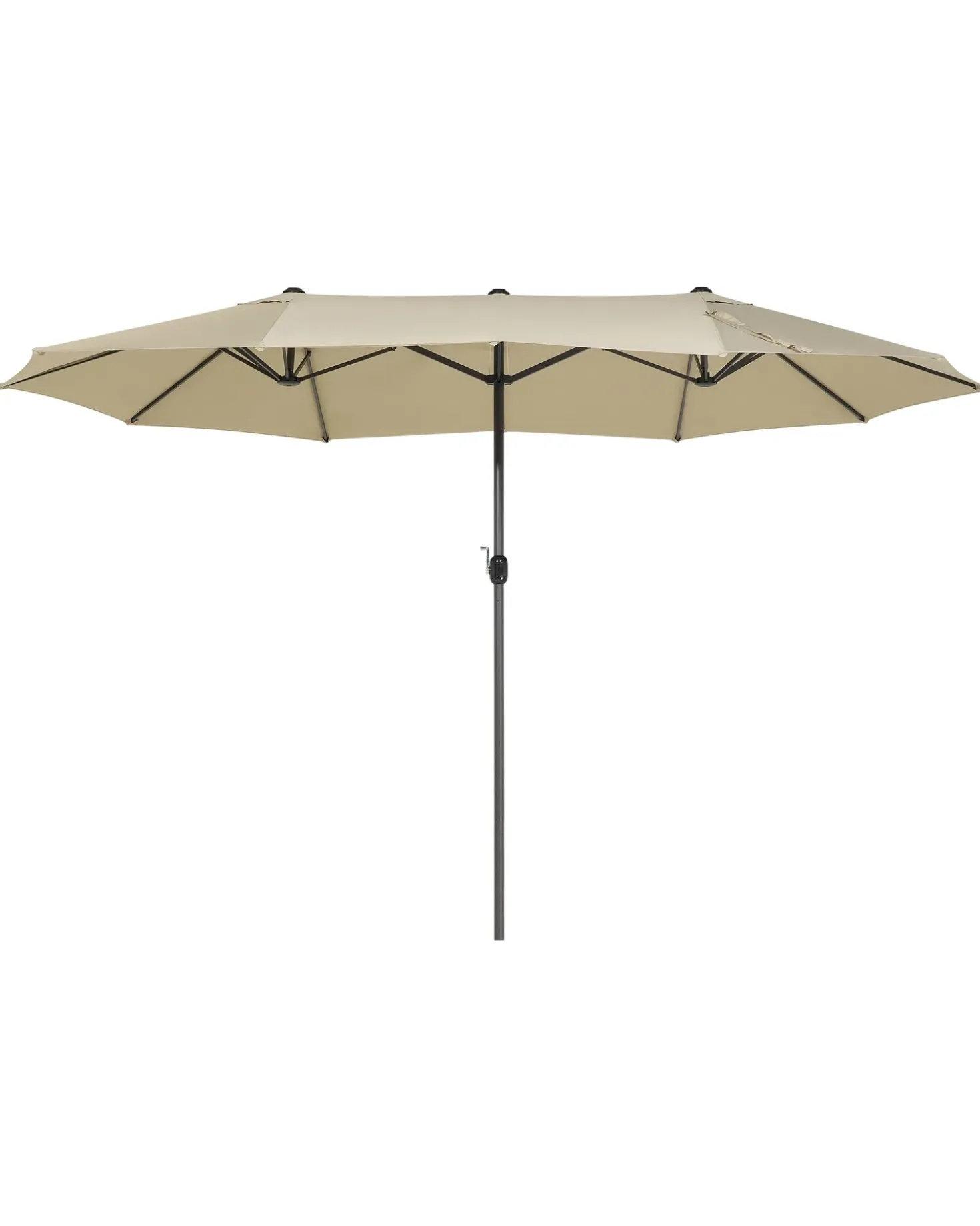 Ombrellone da giardino 460 cm SIBILLA Beige