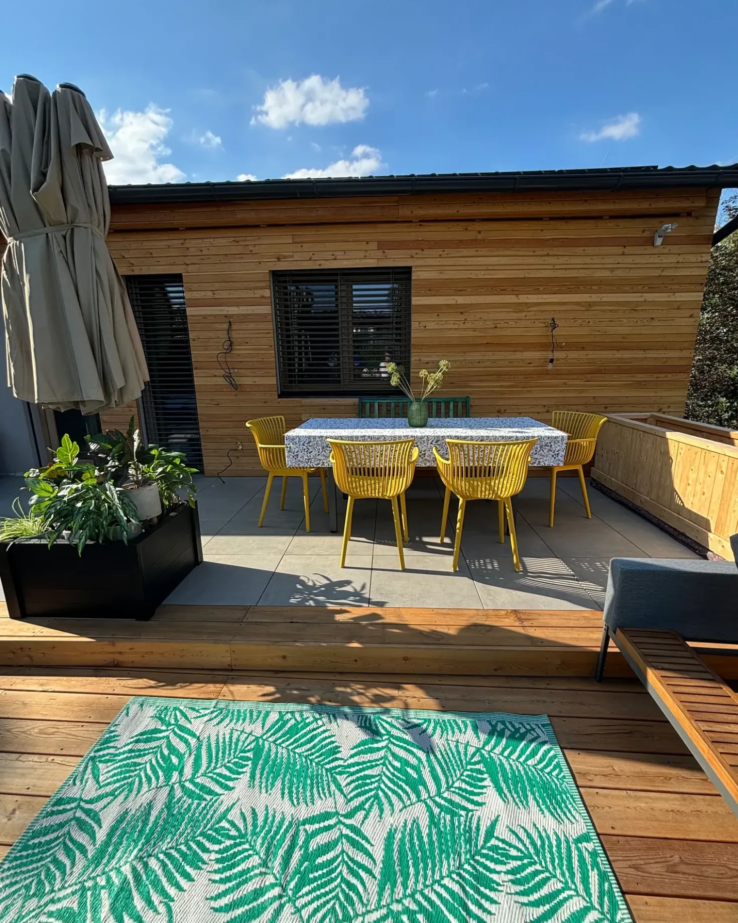 Ombrellone da giardino 460 cm SIBILLA Beige