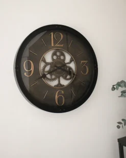 Orologio da parete ALBACETE 50 cm Nero