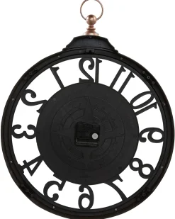 Orologio da parete ALLOZA 44 cm Nero