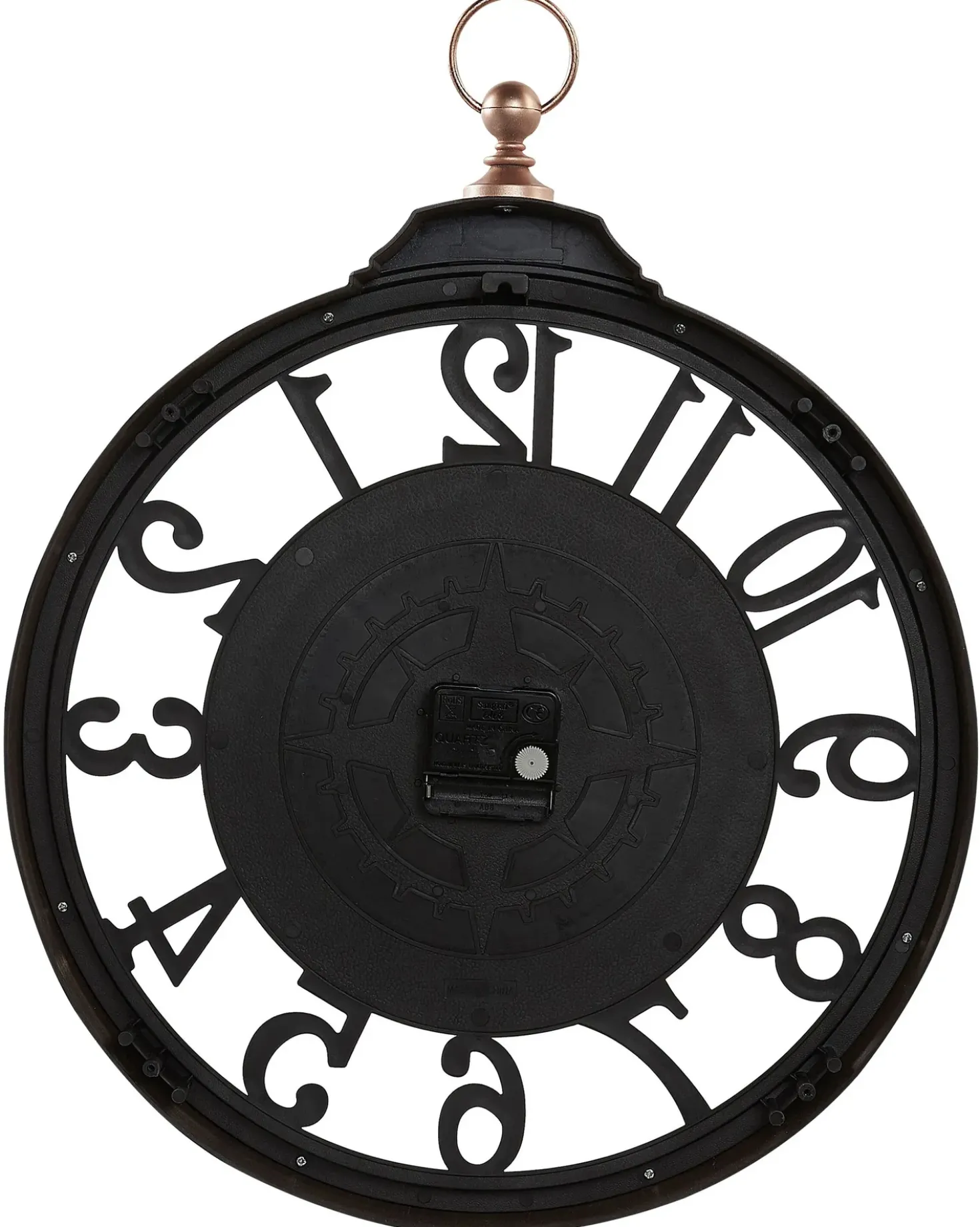 Orologio da parete ALLOZA 44 cm Nero