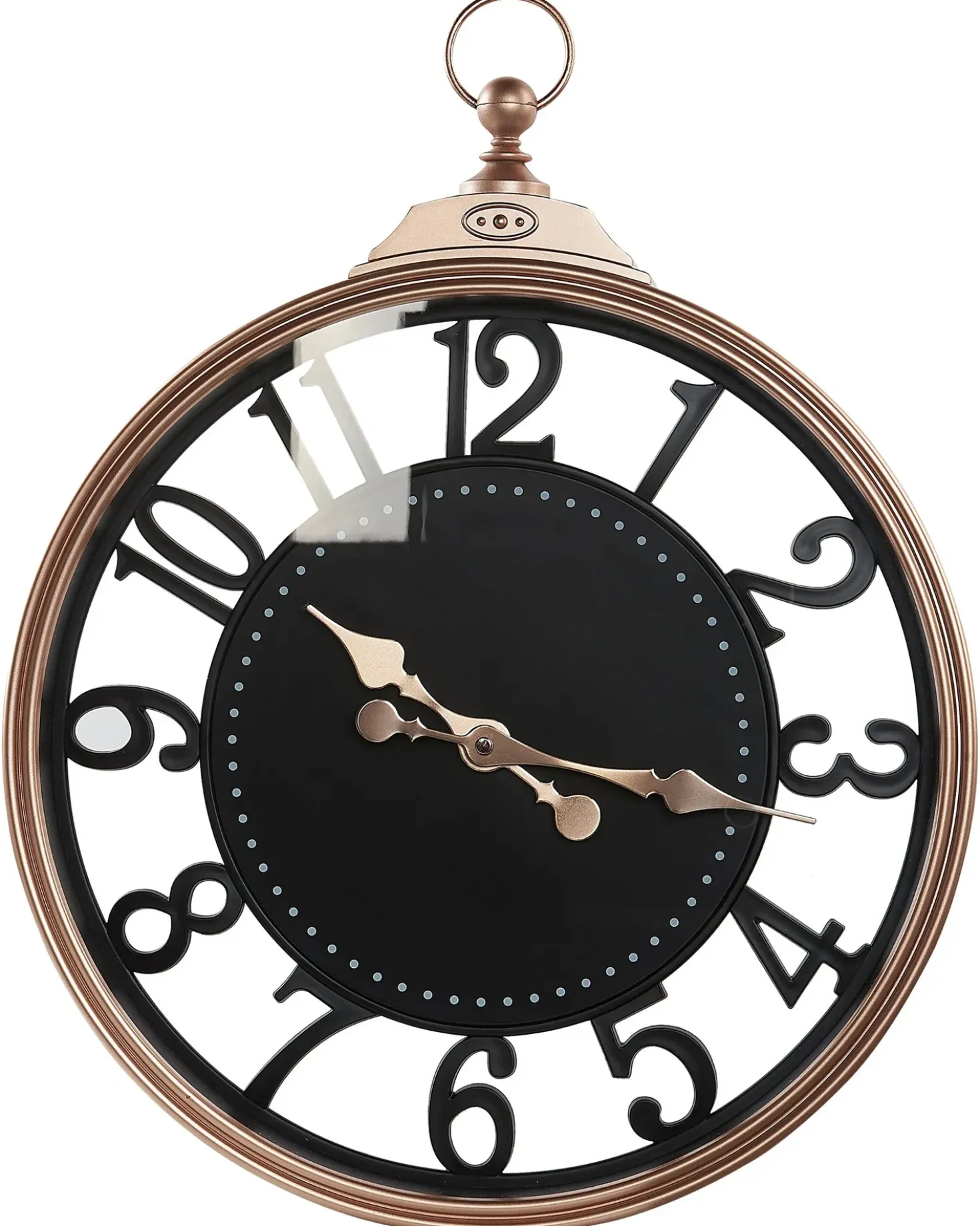 Orologio da parete ALLOZA 44 cm Nero