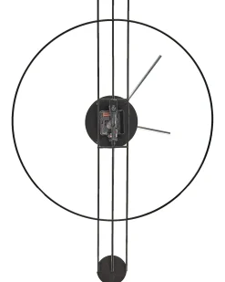 Orologio da parete ANNIVIERS 44 cm Metallo Nero