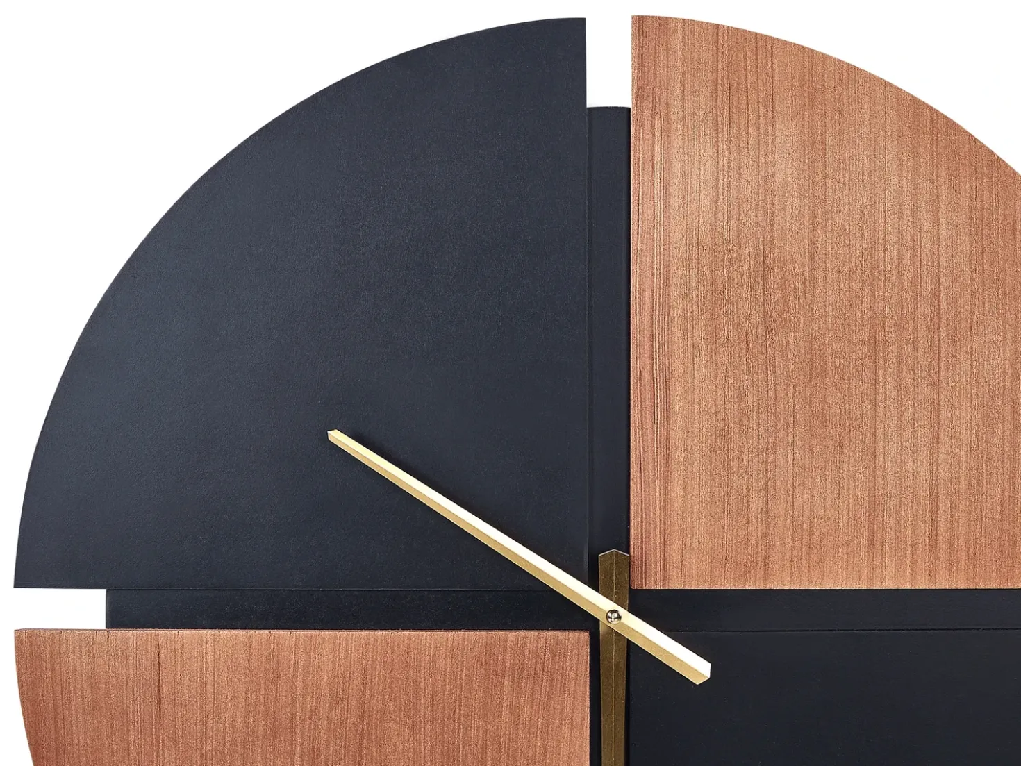 Orologio da parete ARAMON 60 cm Marrone/Nero