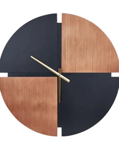 Orologio da parete ARAMON 60 cm Marrone/Nero