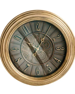 Orologio da parete CAUDETE 50 cm Oro