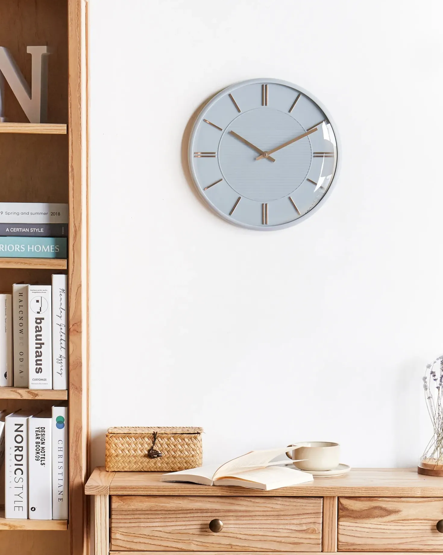 Orologio da parete DAROCA 34 cm Grigio