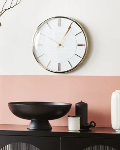Orologio da parete DAROCA 34 cm Bianco