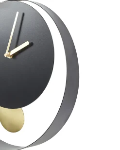 Orologio da parete MAGLAND 30 cm Metallo Nero