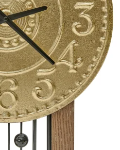Orologio da parete NOBELIUM 36 cm Metallo Oro