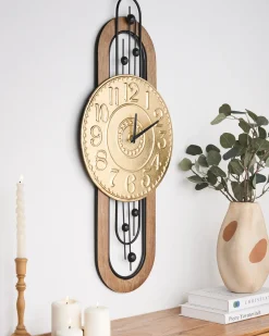 Orologio da parete NOBELIUM 36 cm Metallo Oro