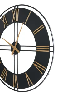 Orologio da parete PERIGNY 80 cm Metallo Nero
