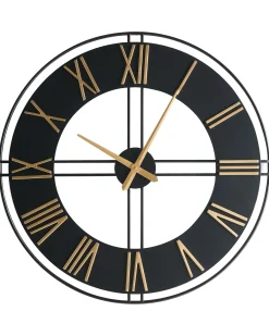 Orologio da parete PERIGNY 80 cm Metallo Nero