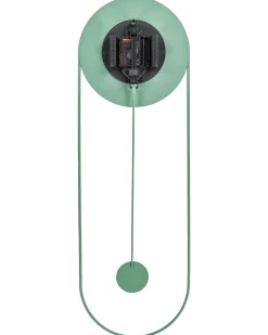 Orologio da parete SALVAN 20 cm Metallo Verde chiaro