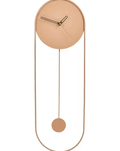 Orologio da parete SALVAN 20 cm Metallo Rosa pesca