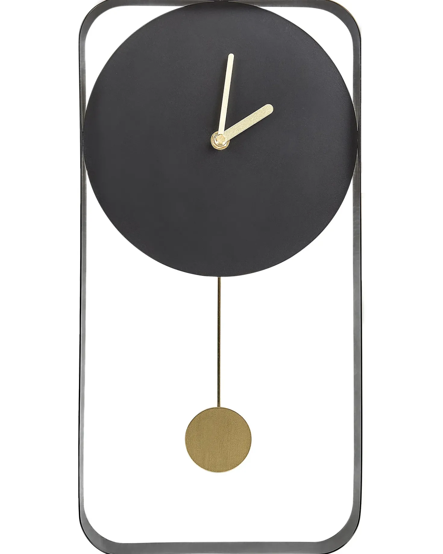 Orologio da parete SERVOZ 21 cm Metallo Nero