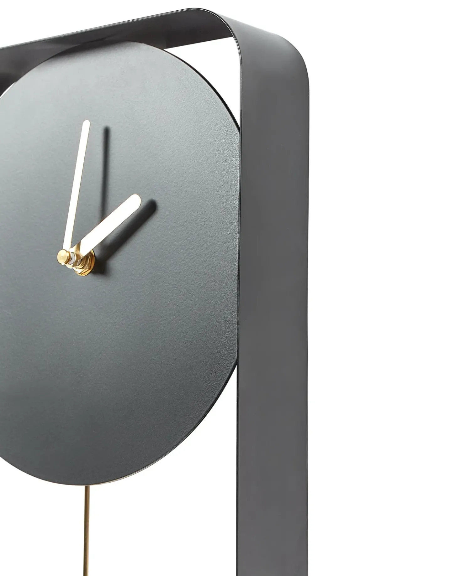 Orologio da parete SERVOZ 21 cm Metallo Nero