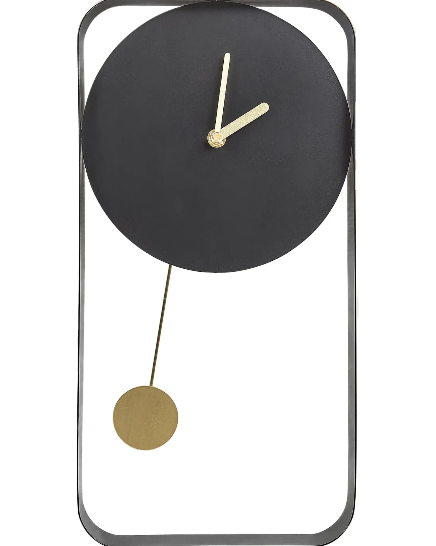 Orologio da parete SERVOZ 21 cm Metallo Nero