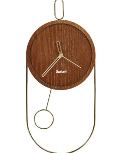 Orologio da parete SIERRE 20 cm Marrone scuro