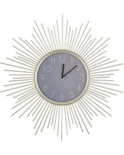 Orologio da parete SOLURA 45 cm Metallo Oro