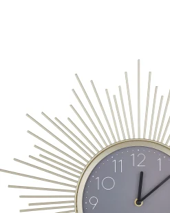 Orologio da parete SOLURA 45 cm Metallo Oro