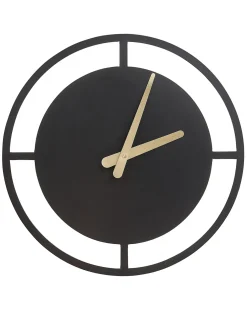 Orologio da parete TRIENT 40 cm Metallo Nero