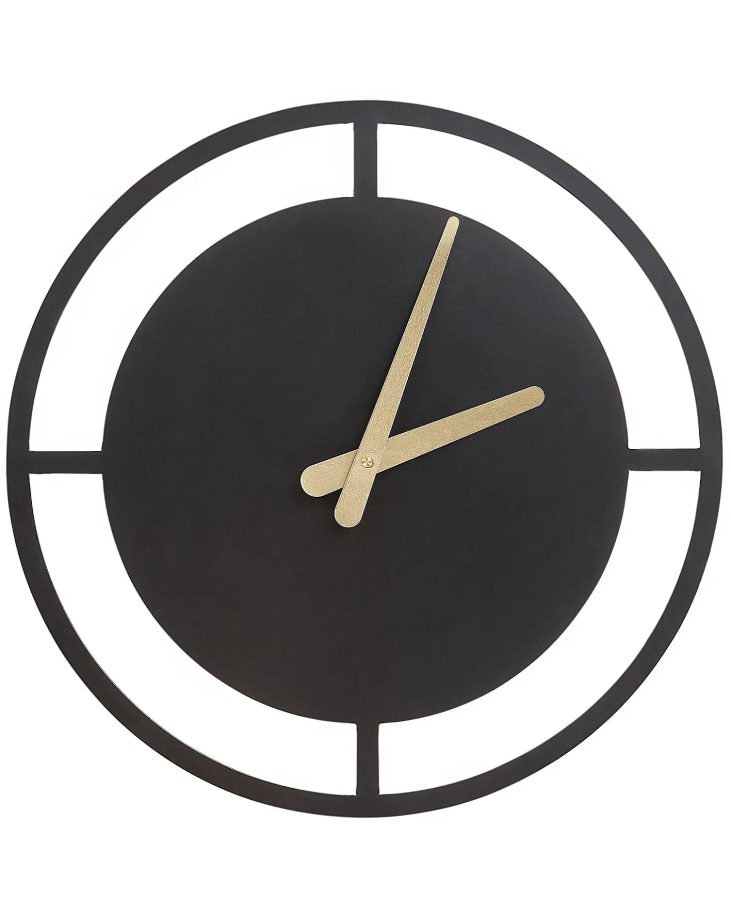 Orologio da parete TRIENT 40 cm Metallo Nero
