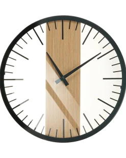 Orologio da parete VILLORA 38 cm Marrone/Nero