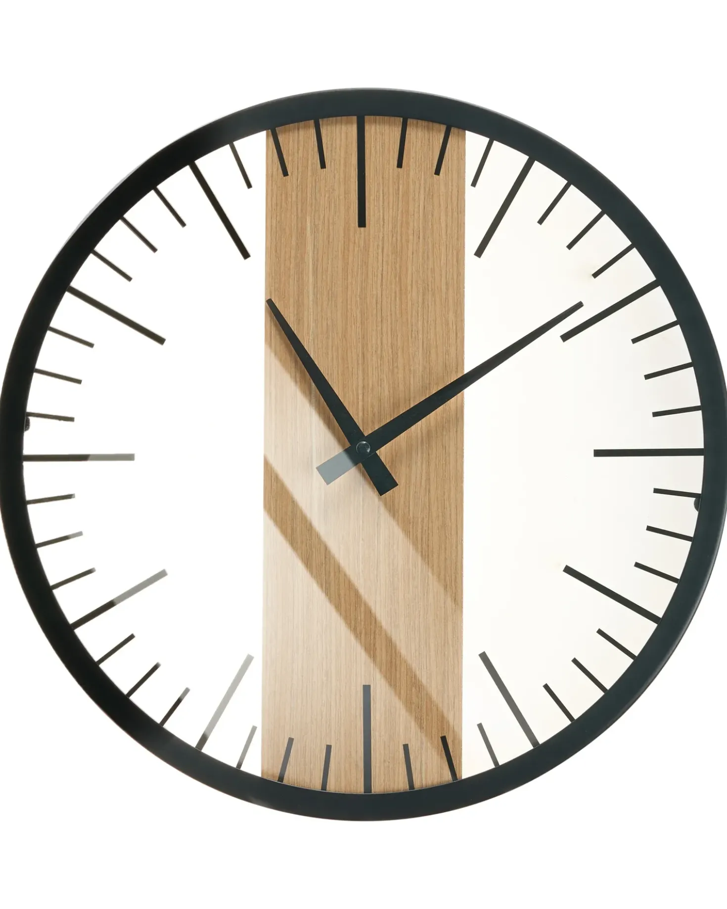 Orologio da parete VILLORA 38 cm Marrone/Nero
